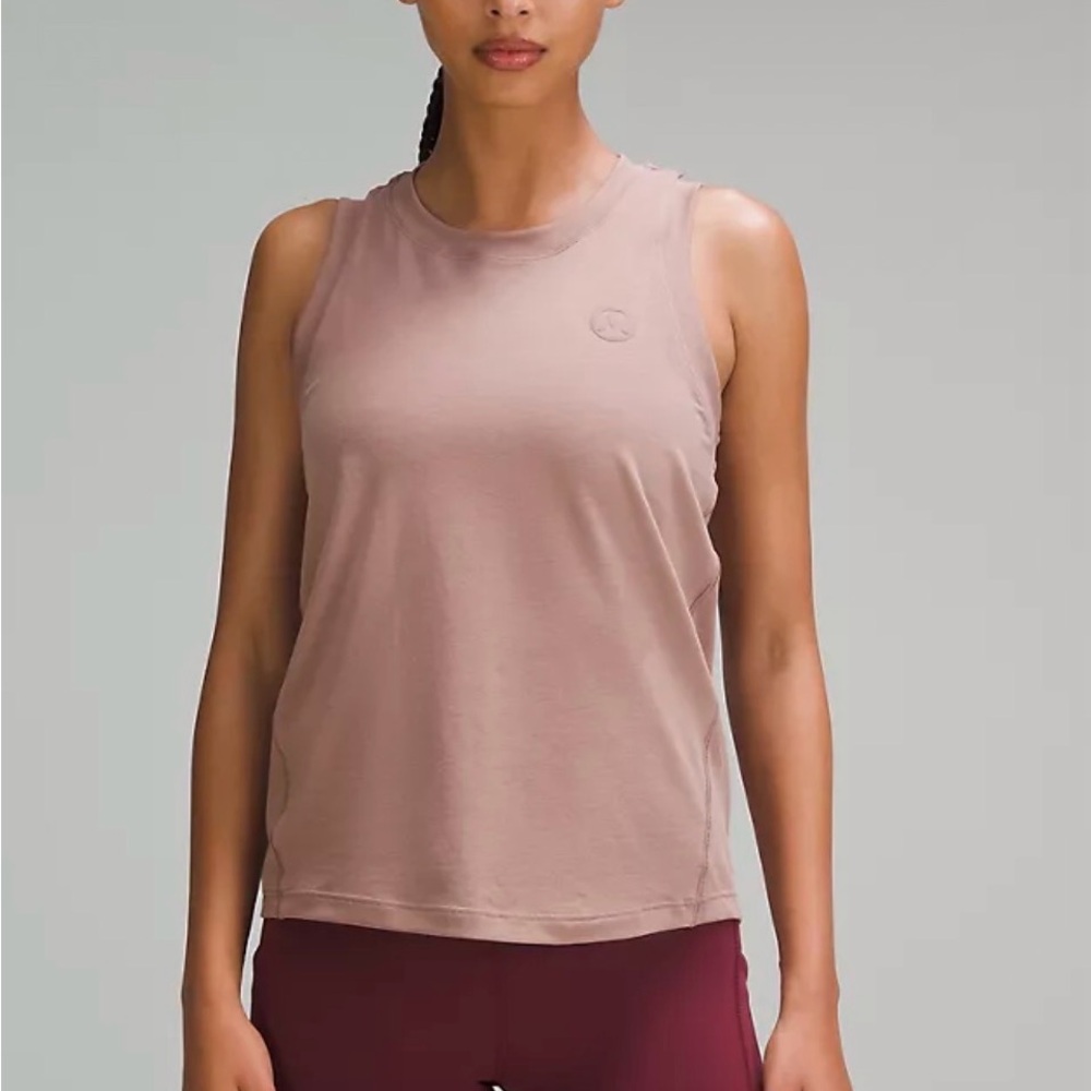 Lululemon Cotton-Blend Logo Training Tank Top